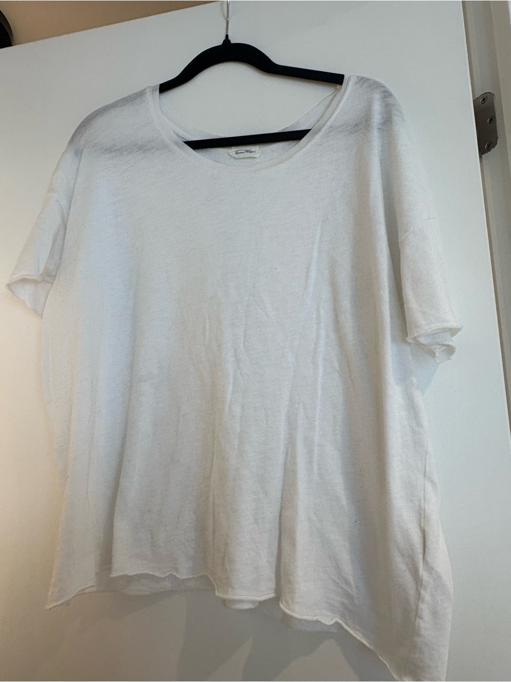 American Vintage White Short Sleeve Tee